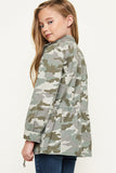 G1488 CAMO Camo Cargo Jacket Back