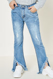 G2100 MID DENIM Distressed Jeans Back