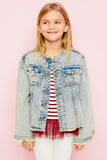 Bell Sleeved Denim Jacket