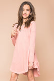 G3009 Blush Knit Sweater Top Side