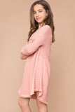 G3009 Blush Knit Sweater Top Side 2