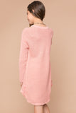 G3009 Blush Knit Sweater Top Back 2