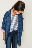 Plaid Denim Jacket