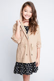 G3225 BEIGE Cargo Jacket Alternate Angle