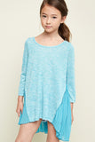 Pleated Long Sleeve