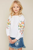 Floral Embroidered Top