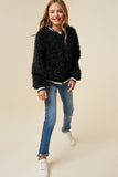 Fuzzy Bomber Jacket