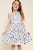 Floral Lace Mini Baby Doll Dress