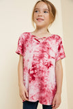 Criss-Cross Tie Dye T-Shirt