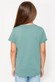 G5286 SAGE Criss Cross T-Shirt Back