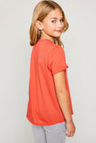 G5286 TOMATO Criss Cross T-ShirtBack