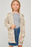 Textured Dolman Sleeve Cardigan