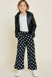 Cropped Polka-Dot Palazzo Pants