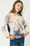 Tie Dye Smocked Top