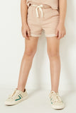 Heathered Knit Shorts