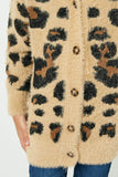 Fuzzy Leopard Sweater