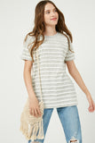 Short Sleeve Lace Tee