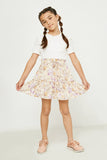 Ruffled Waist Skirt