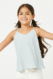 V-Neck Wrinkle Pleat Cami