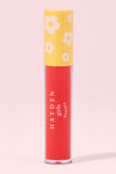 LPG001 Coral Berry Hayden Girls Beauty Hydrating Glossy Lip Gloss Flat Lay