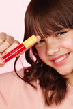 LPG001 Red Cranberry Hayden Girls Beauty Hydrating Glossy Lip Gloss Close Up